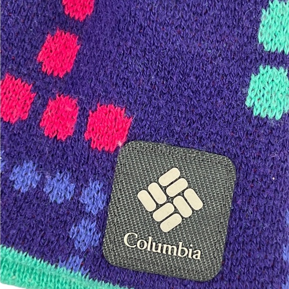 Columbia infant baby girl’s reversible, stretch knit beanie toboggan hat - Picture 5 of 6